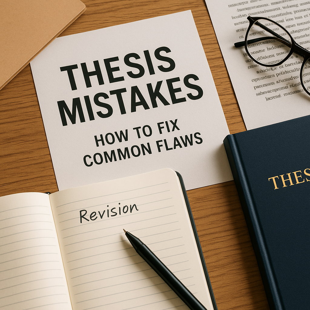 Common Thesis Writing Mistakes and How to Fix Them